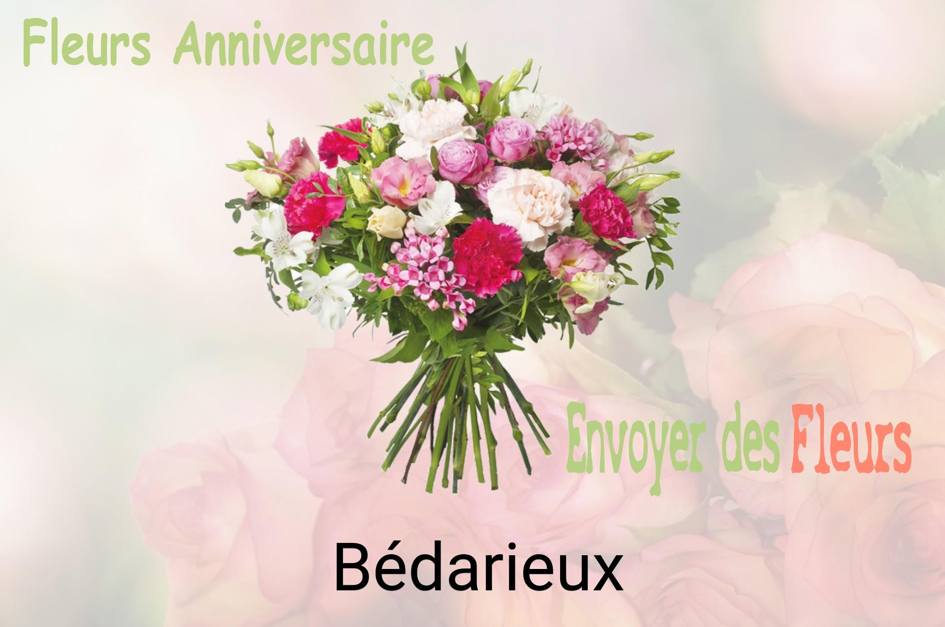 Bouquet de fleurs d’anniversaire livré à Bédarieux